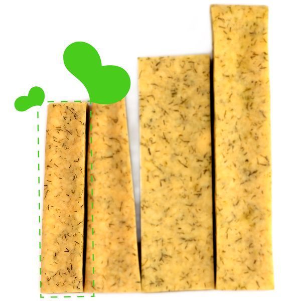 Жевательная палочка для собак Mavsy CHEESE STICK с сыром и укропом, 45 г - 1 шт + 1 шт в подарок MAVSY03S_1+1 фото