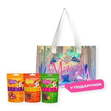 Сет Mavsy ласощі для собак +  шопер Mavsy у подарунок MAVSHOPB03 фото